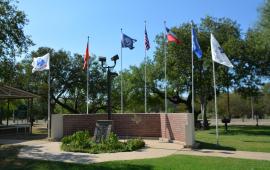 Flags monument