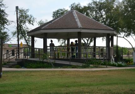 City park gazebo