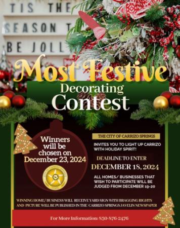 Christmas Decorating Contest
