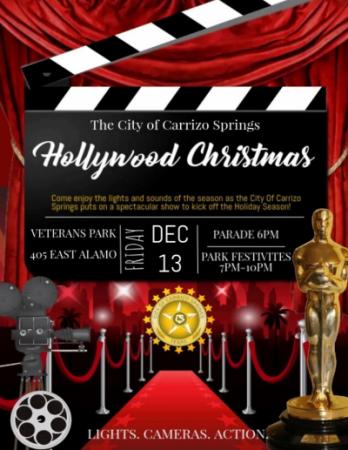Rescheduled parade due to weather will be held on Friday December 13, 2024 at 6pm